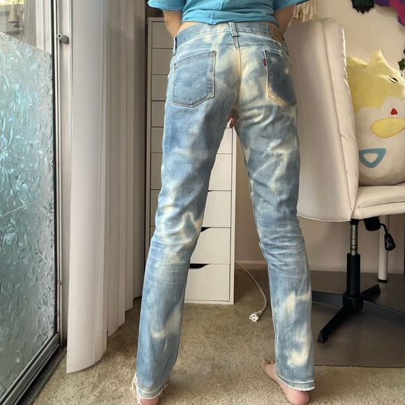 Levi's Ultra Low Skinny Light Wash Jeans 27W Size 4 - Picture 15 of 16